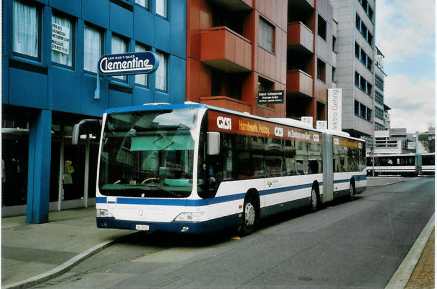 (101'332) - ZVB Zug - Nr. 23/ZG 3373 - Mercedes am 26. November 2007 in Zug, Metalli