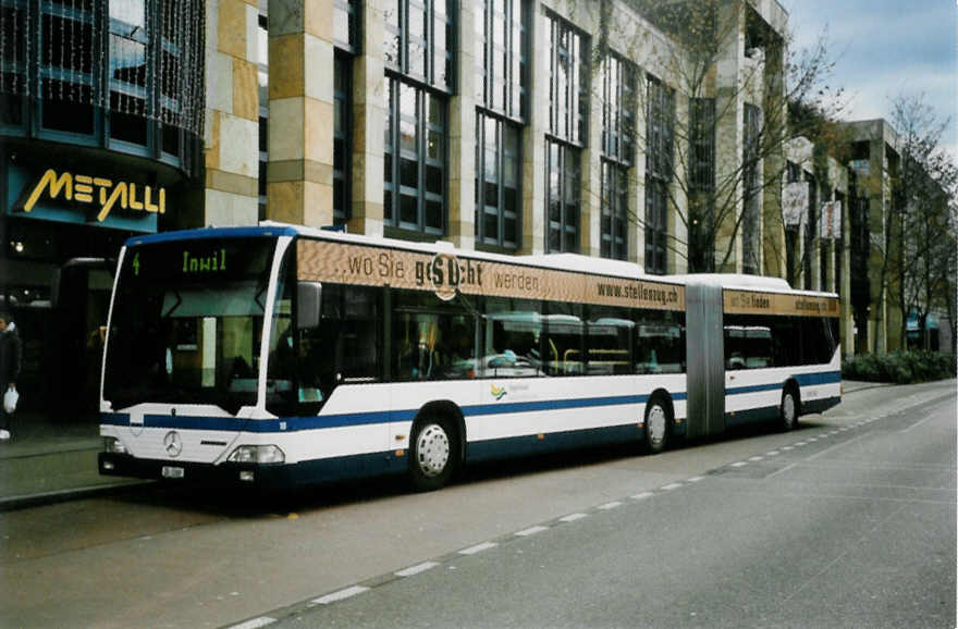 (101'335) - ZVB Zug - Nr. 18/ZG 3368 - Mercedes am 26. November 2007 in Zug, Metalli