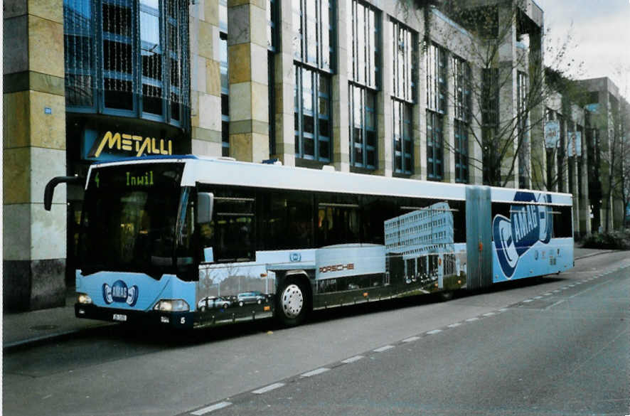 (101'408) - ZVB Zug - Nr. 5/ZG 3355 - Mercedes/Hess am 26. November 2007 in Zug, Metalli