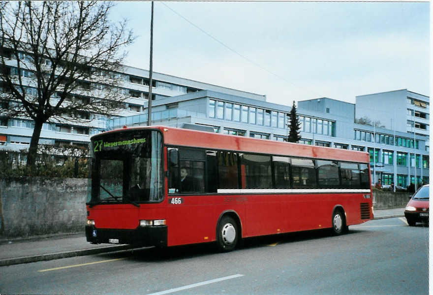 (101'825) - Dysli, Bern - Nr. 466/BE 483'466 - Volvo/Hess (ex Binggeli, Erlach Nr. 2) am 13. Dezember 2007 in Bern, Holenacker