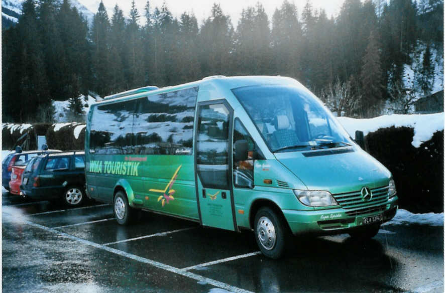 (103'136) - Aus Liechtenstein: Marxer, Mauren - FL 5394 - Mercedes am 6. Januar 2008 in Adelboden, Mineralquelle