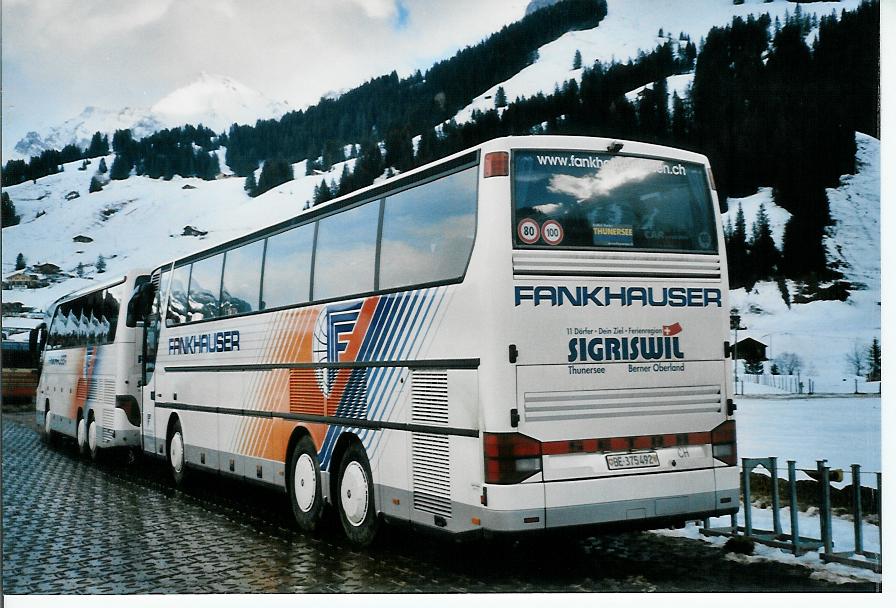 (103'221) - Fankhauser, Sigriswil - BE 375'492 - Setra am 6. Januar 2008 in Adelboden, Weltcup