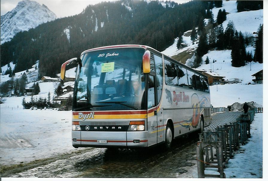 (103'222) - Dysli, Bern - Nr. 28/BE 30'392 - Setra am 6. Januar 2008 in Adelboden, Weltcup