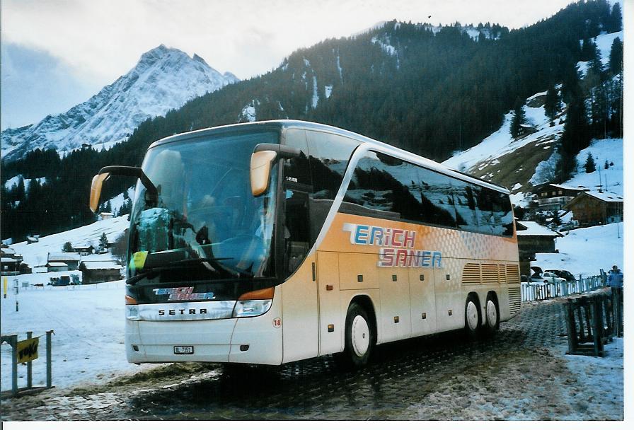 (103'301) - Saner, Laufen - Nr. 18/BL 7351 - Setra am 6. Januar 2008 in Adelboden, Weltcup