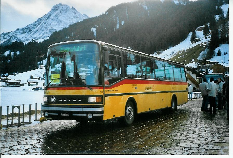 (103'303) - Tschannen, Zofingen - Nr. 10/AG 7858 - Setra am 6. Januar 2008 in Adelboden, Weltcup