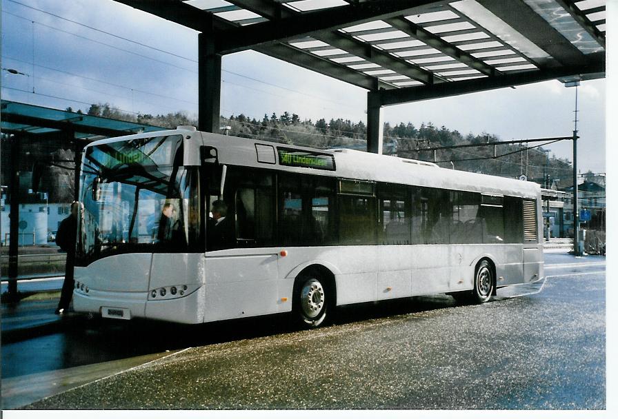 (103'424) - Andres, Effretikon - ZH 699'828 - Solaris am 7. Januar 2008 beim Bahnhof Effretikon