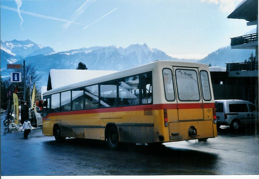 (103'606) - Buchard, Leytron - Nr. 92/VS 214'690 - Mercedes/Hess (ex Voegtlin-Meyer, Brugg Nr. 75) am 19. Januar 2008 in Ovronnaz, Post