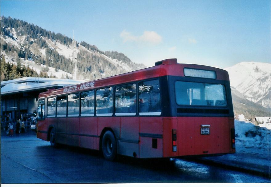 (103'620) - Buchard, Leytron - VS 84'255 - Volvo/R&J (ex Bernmobil, Bern Nr. 116) am 19. Januar 2008 in Anzre, Place de la Tlcabine