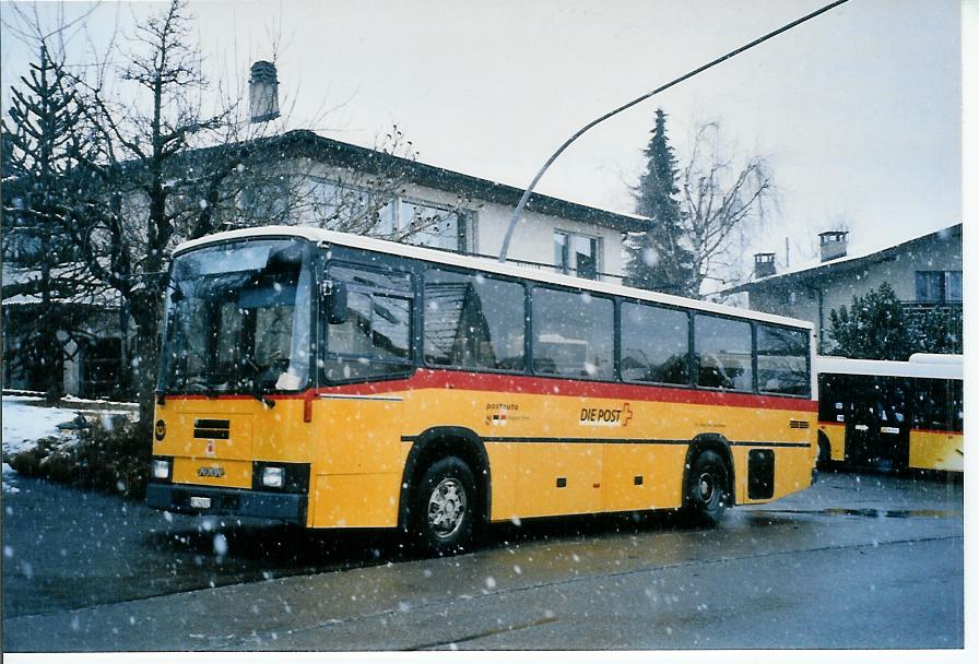 (103'825) - Moser, Teuffenthal - BE 142'017 - NAW/R&J (ex Burri, Teuffenthal) am 2. Februar 2008 in Kirchdorf, Garage Lengacher (Einsatz Lengacher)