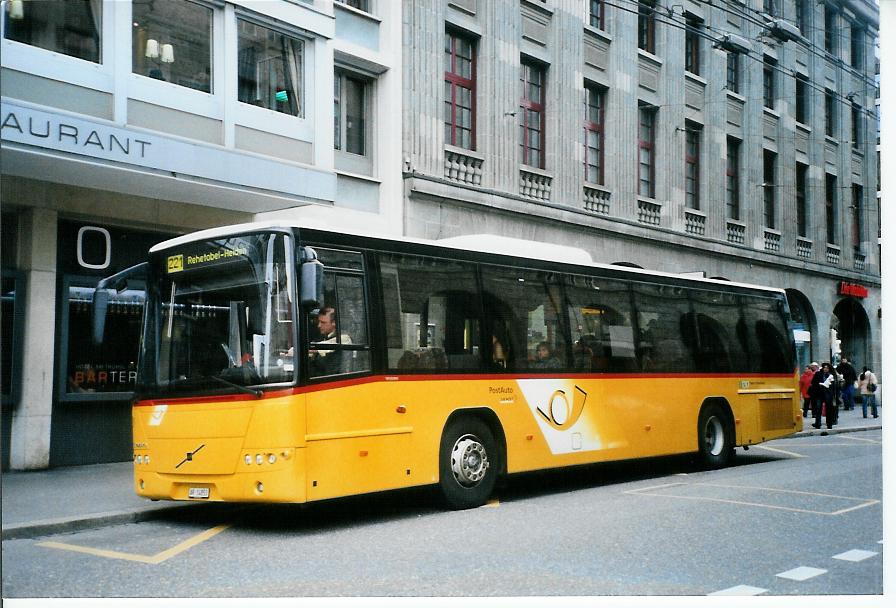 (104'022) - PostAuto Ostschweiz - AR 14'853 - Volvo am 4. Februar 2008 beim Bahnhof St. Gallen