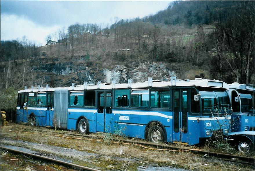 (104'835) - VBL Luzern - Nr. 104 - Volvo/Hess am 1. Mrz 2008 in Nfels