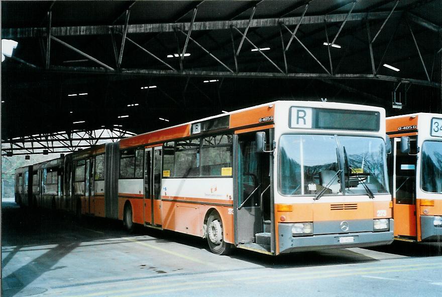 (105'201) - TPG Genve - Nr. 273/GE 96'210 - Mercedes am 15. Mrz 2008 in Genve, Dpt