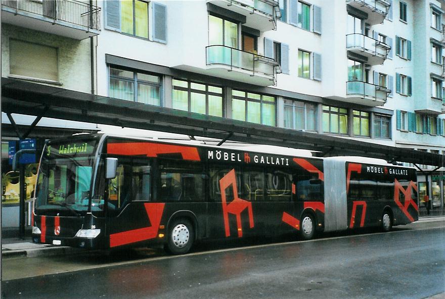 (105'318) - ZVB Zug - Nr. 26/ZG 3376 - Mercedes am 17. Mrz 2008 beim Bahnhof Zug