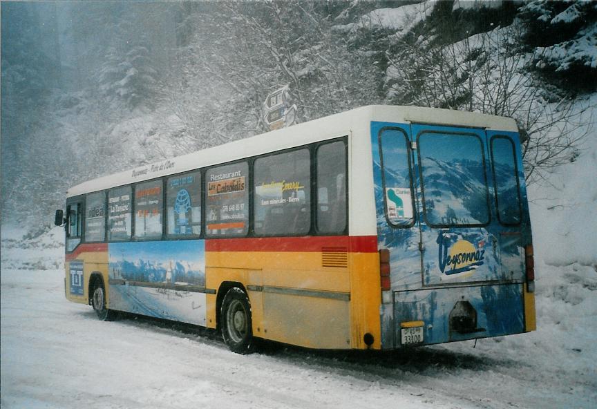 (105'622) - Buchard, Leytron - VS 33'100 - Mercedes/Hess (ex Voegtlin-Meyer, Brugg Nr. 74) am 21. Mrz 2008 in Veysonnaz, Station