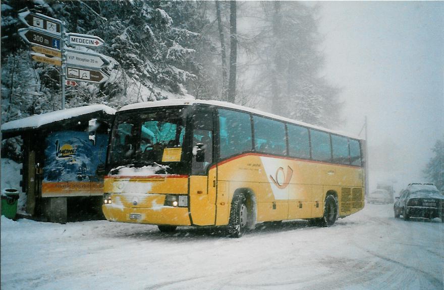 (105'623) - Theytaz, Sion - VS 60'238 - Mercedes (ex Rielle, Sion) am 21. Mrz 2008 in Veysonnaz, Station