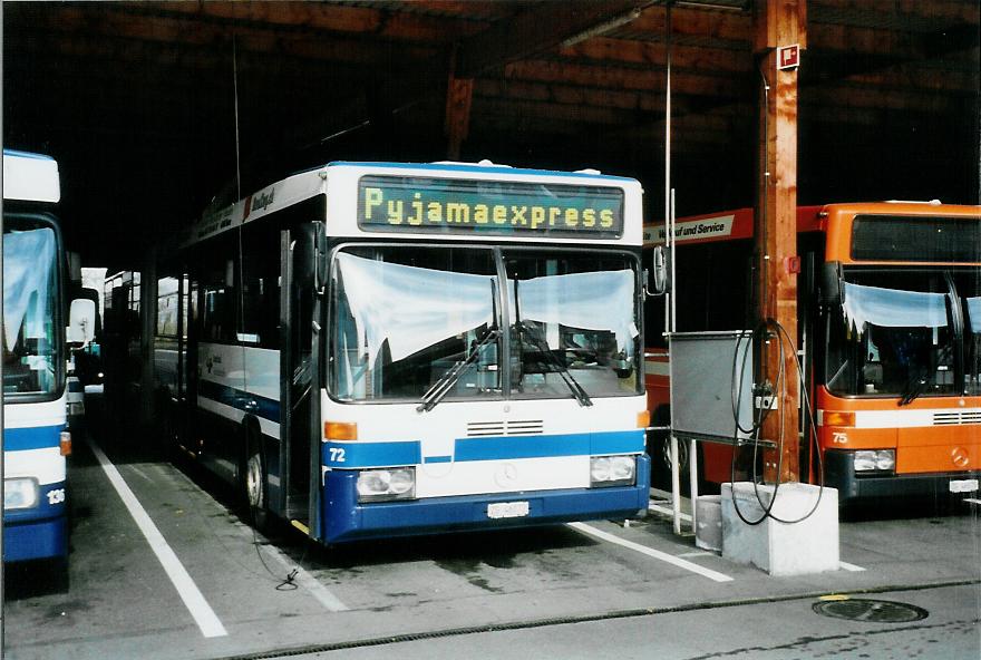 (105'712) - ZVB Zug - Nr. 72/ZG 46'072 - Mercedes/Hess am 23. Mrz 2008 in Zug, Garage