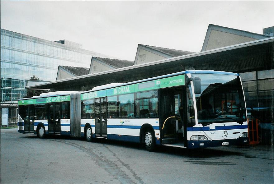 (105'718) - ZVB Zug - Nr. 7/ZG 3357 - Mercedes am 23. Mrz 2008 in Zug, Garage