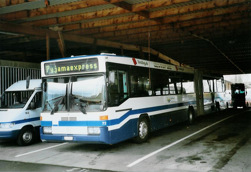 (106'117) - ZVB Zug - Nr. 72/ZG 46'072 - Mercedes/Hess am 31. Mrz 2008 in Zug, Garage