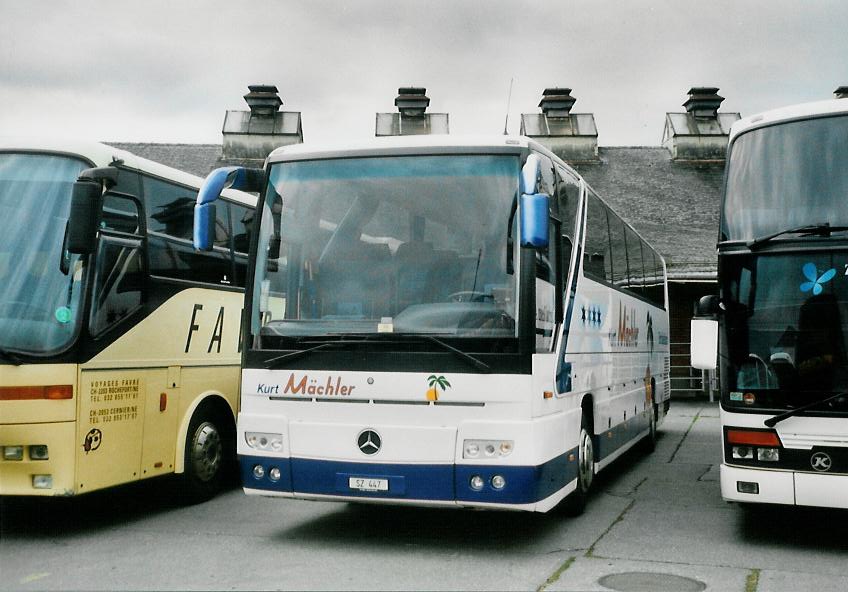 (106'204) - Mchler, Schbelbach - SZ 447 - Mercedes am 3. April 2008 in Thun, Expo