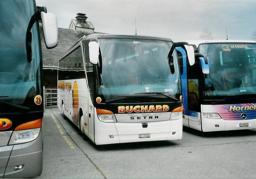 (106'207) - Buchard, Leytron - Nr. 10/VS 27'426 - Setra am 3. April 2008 in Thun, Expo