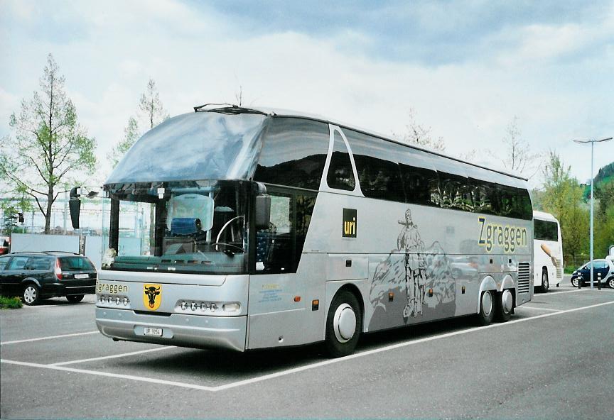 (106'904) - Zgraggen, Schattdorf - UR 9254 - Neoplan am 2. Mai 2008 in Thun, Seestrasse