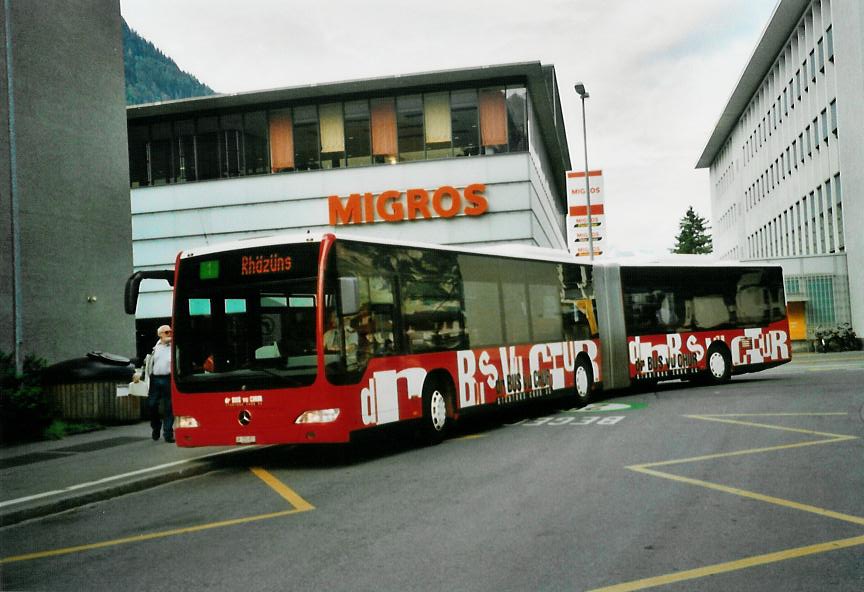 (107'218) - SBC Chur - Nr. 51/GR 155'851 - Mercedes am 24. Mai 2008 in Chur, Post 1