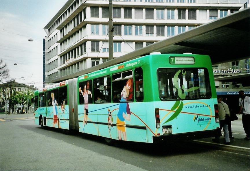 (107'519) - VBSG St. Gallen - Nr. 248/SG 198'248 - NAW/Hess am 24. Mai 2008 beim Bahnhof St. Gallen