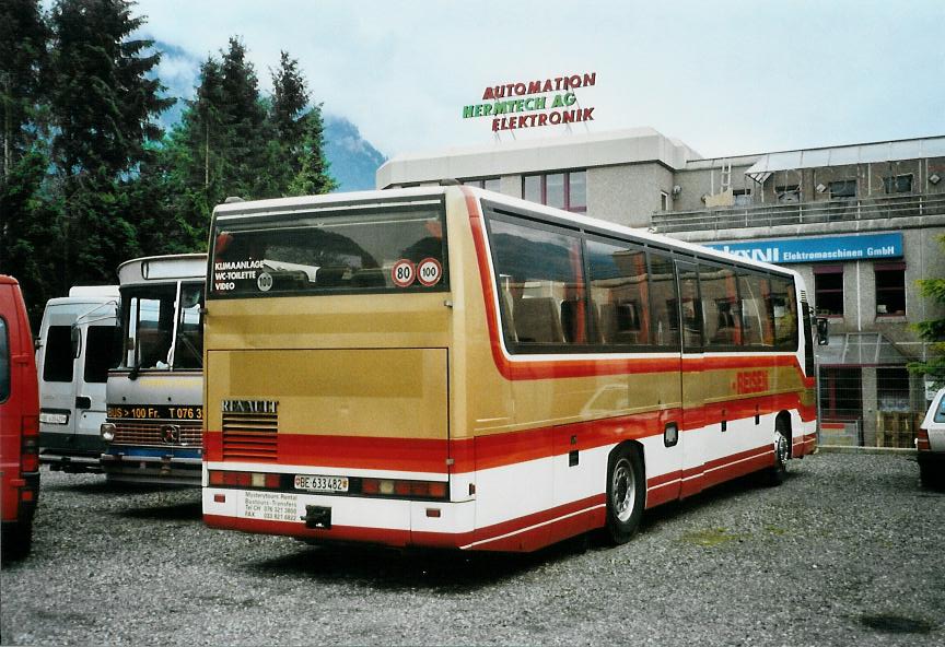 (107'906) - Mysterytours, Interlaken - BE 633'482 - Renault am 15. Juni 2008 in Interlaken, Sendlistrasse