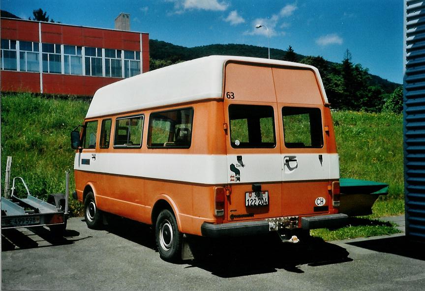 (108'132) - BOGG Wangen b.O. - Nr. 63/SO 122'204 - VW am 21. Juni 2008 in Wangen, Garage