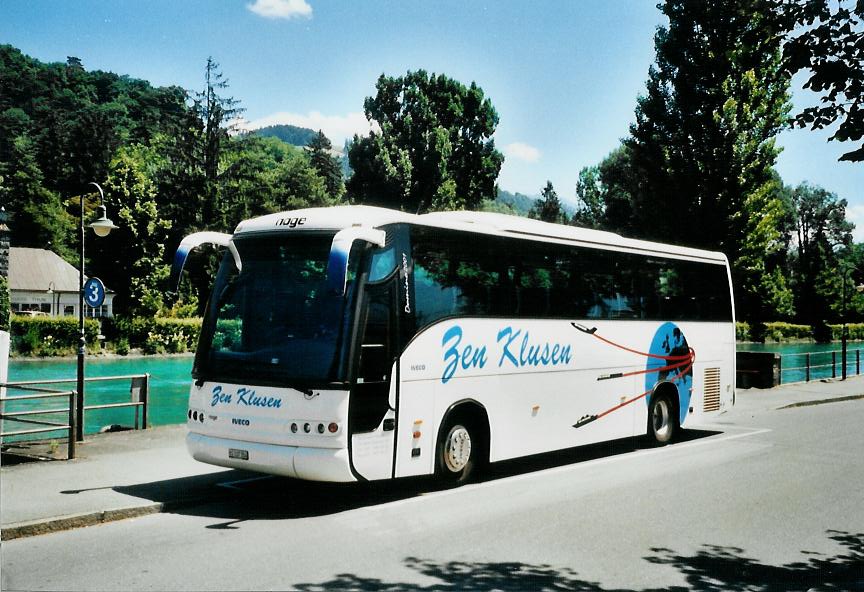 (108'426) - Zen Klusen, Grchen - VS 137'354 - Iveco am 28. Juni 2008 bei der Schifflndte Thun