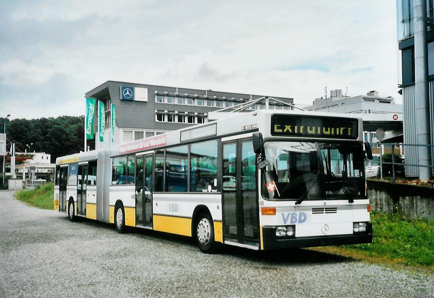 (108'709) - VBD Davos - Nr. 88 - Mercedes (ex Nr. 13) am 6. Juli 2008 in Kloten, EvoBus