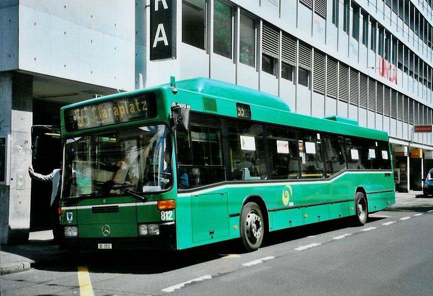 (108'914) - BVB Basel - Nr. 812/BS 2812 - Mercedes am 7. Juli 2008 in Basel, Claraplatz