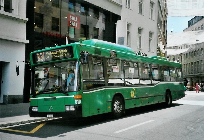 (108'920) - BVB Basel - Nr. 810/BS 2810 - Mercedes am 7. Juli 2008 in Basel, Schifflnde