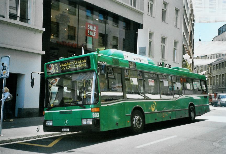 (108'925) - BVB Basel - Nr. 803/BS 2803 - Mercedes am 7. Juli 2008 in Basel, Schifflnde
