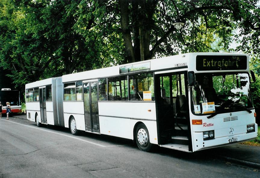 (109'036) - Rattin, Neuhausen - Nr. 20/SH 1520 - Mercedes am 11. Juli 2008 beim Bahnhof Frauenfeld