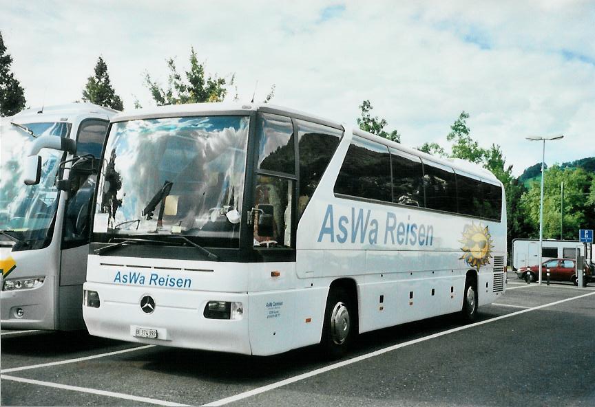 (109'433) - AsWa, Lyss - BE 374'392 - Mercedes am 18. Juli 2008 in Thun, Seestrasse