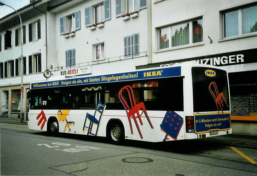 (109'514) - Busland, Burgdorf - Nr. 31/BE 567'511 - Volvo/Hess (ex AAGK Koppigen Nr. 11) am 20. Juli 2008 beim Bahnhof Burgdorf