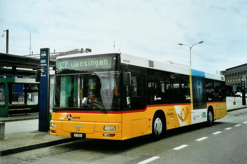 (109'517) - Wyss, Boningen - SO 59'314 - MAN am 20. Juli 2008 beim Bahnhof Olten