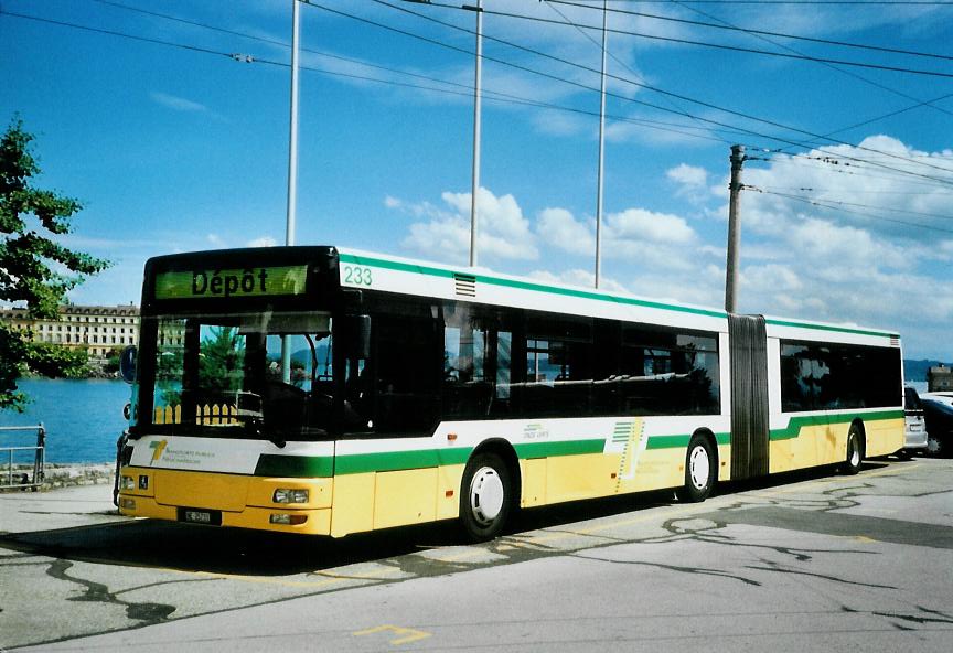 (109'918) - TN Neuchtel - Nr. 233/NE 25'733 - MAN am 2. August 2008 in Neuchtel, Dpt