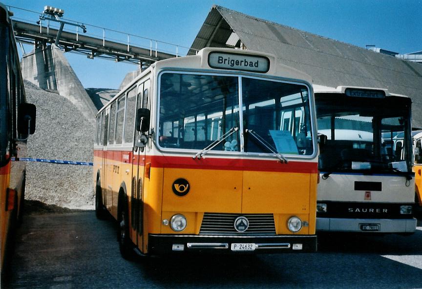 (110'613) - Zimmermann, Niederwangen -  P 24'632  - Saurer/Tscher (ex P 24'632) am 30. August 2008 in Niederbipp, Saurertreffen