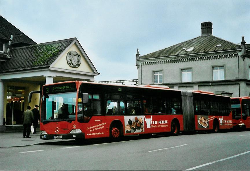 (110'834) - SWK Konstanz - Nr. 33/KN-C 1133 - Mercedes am 15. September 2008 beim Bahnhof Konstanz