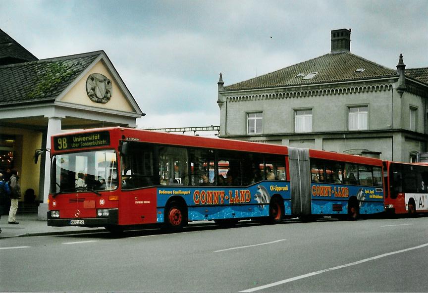 (110'906) - SWK Konstanz - Nr. 56/KN-C 1156 - Mercedes am 15. September 2008 beim Bahnhof Konstanz