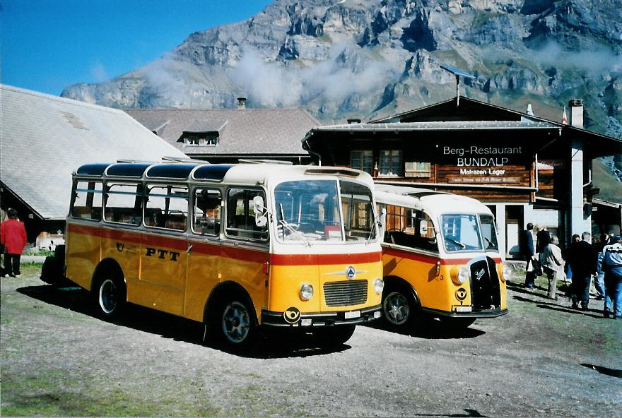 (111'201) - Schmid, Thrishaus - Nr. 9/BE 26'105 - Saurer/R&J (ex Geiger, Adelboden Nr. 9) am 27. September 2008 in Kiental, Bundalp