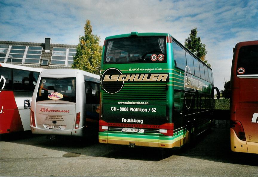 (111'313) - Aus der Schweiz: Schuler, Feusisberg - SZ 1973 - Setra am 29. September 2008 in Rust, Europapark