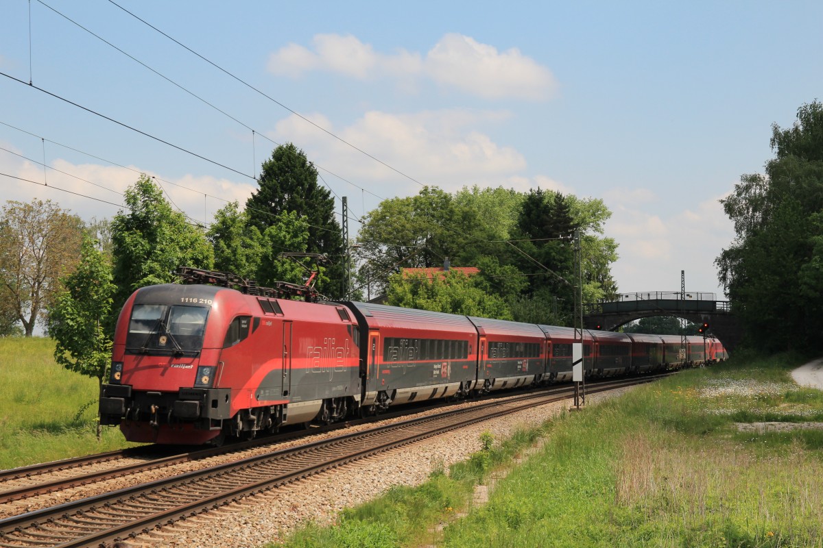 1116 210-6 am 25. Mai 2014 bei bersee.