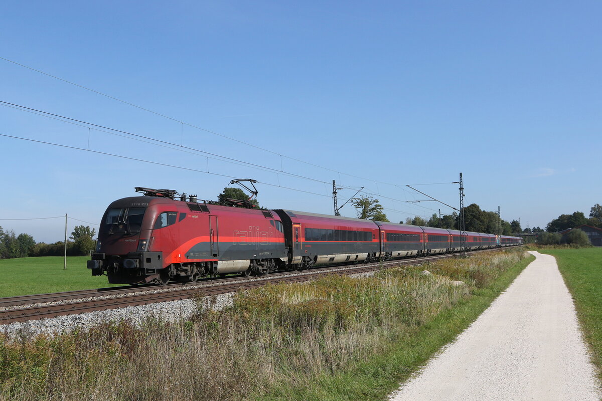 1116 211 am 11. Oktober 2021 bei bersee am Chiemsee.