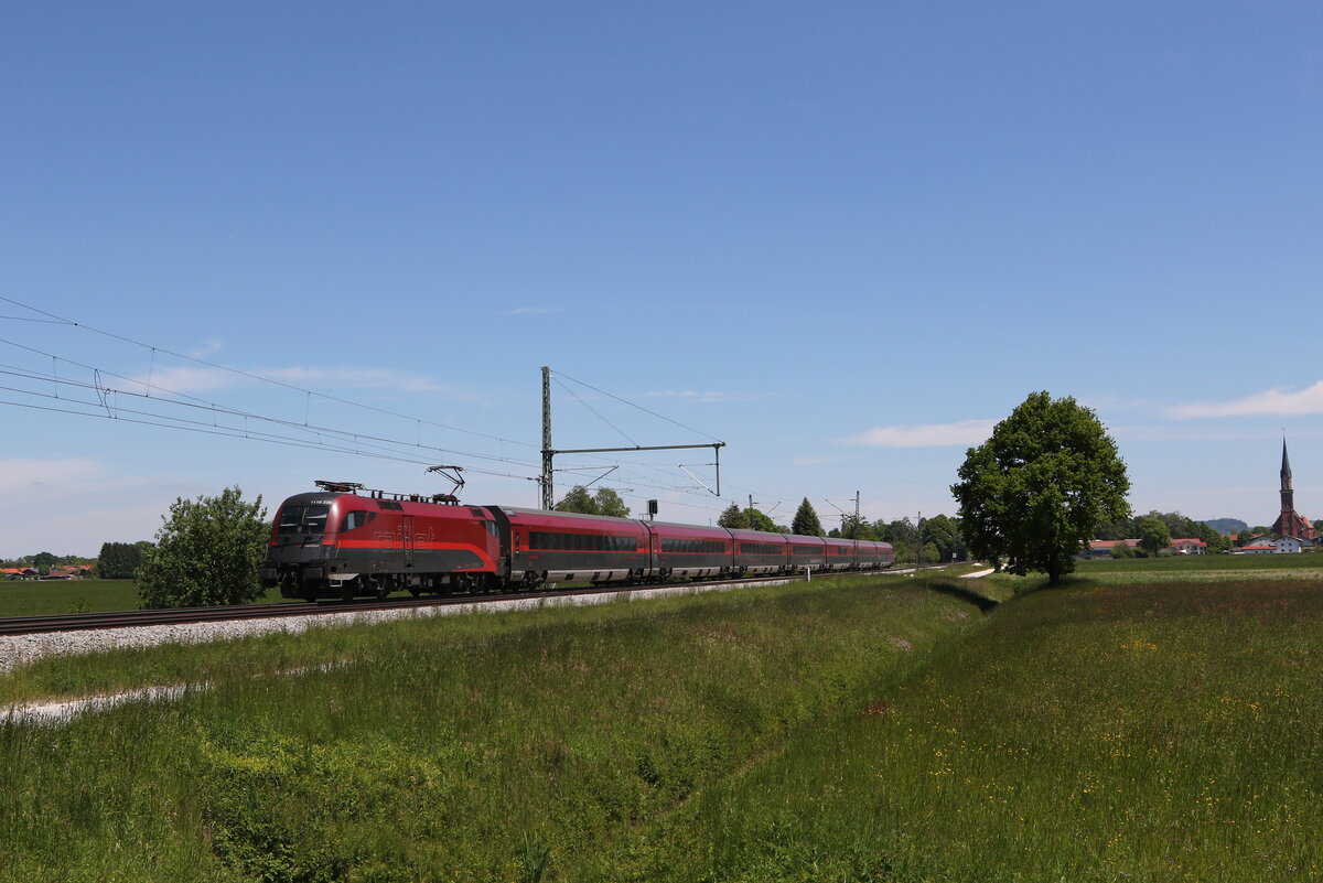 1116 236 aus Salzburg kommend am 1. Juni 2021 bei bersee.