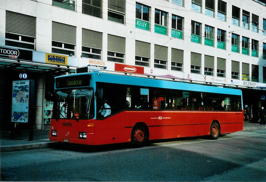 (111'911) - VB Biel - Nr. 118/BE 512'118 - Mercedes am 10. November 2008 in Biel, Guisanplatz