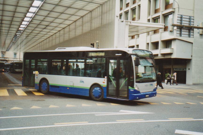 (112'623) - TPL Lugano - Nr. 34/TI 139'534 - Van Hool am 9. Dezember 2008 in Lugano, Centro