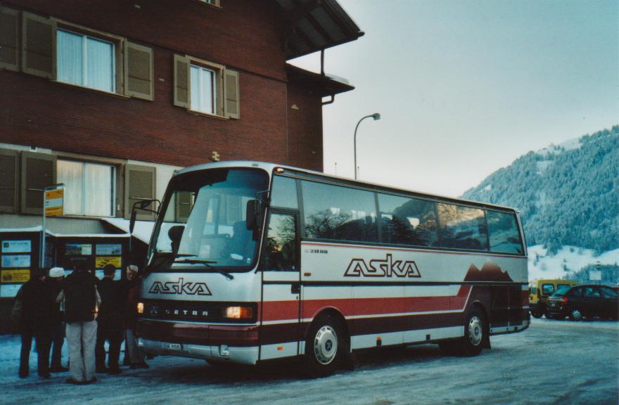 (112'821) - ASKA Aeschi - Nr. 11/BE 91'535 - Setra am 13. Dezember 2008 in Aeschi, Post